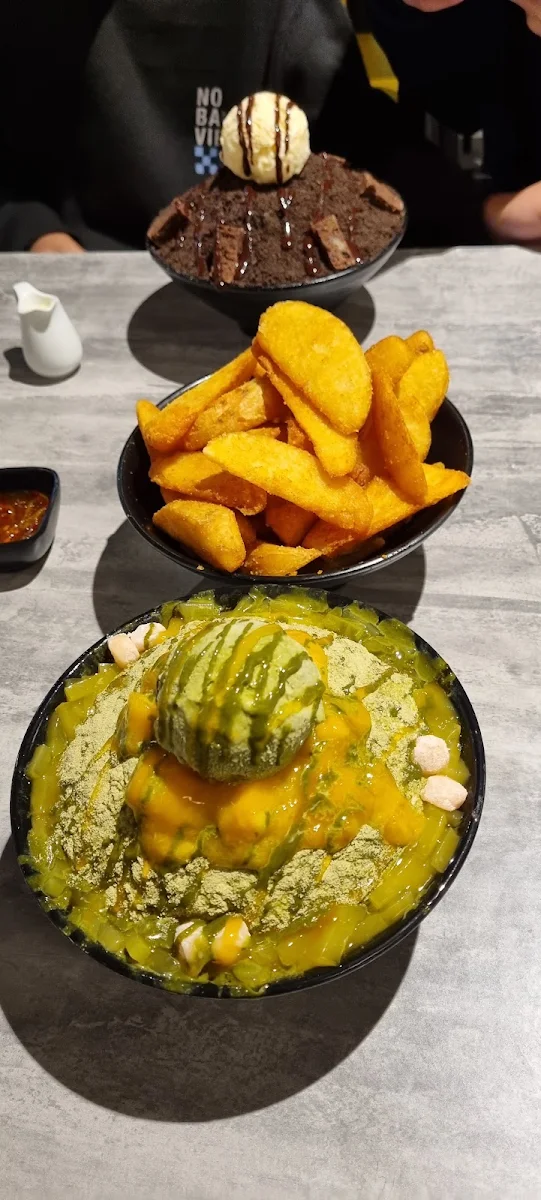 Potato Wedges, Bingsoo Desserts Springvale
