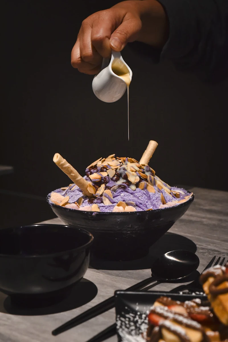 Taro Red Bean, Bingsoo Desserts Springvale