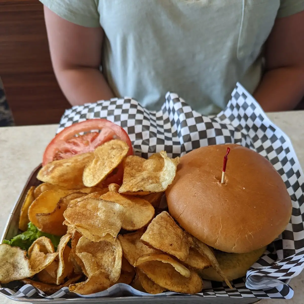 Fresh Flounder Sandwich