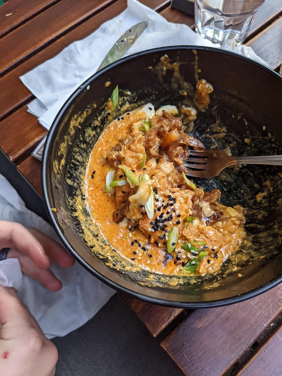 Butter Chicken Curry Poutine