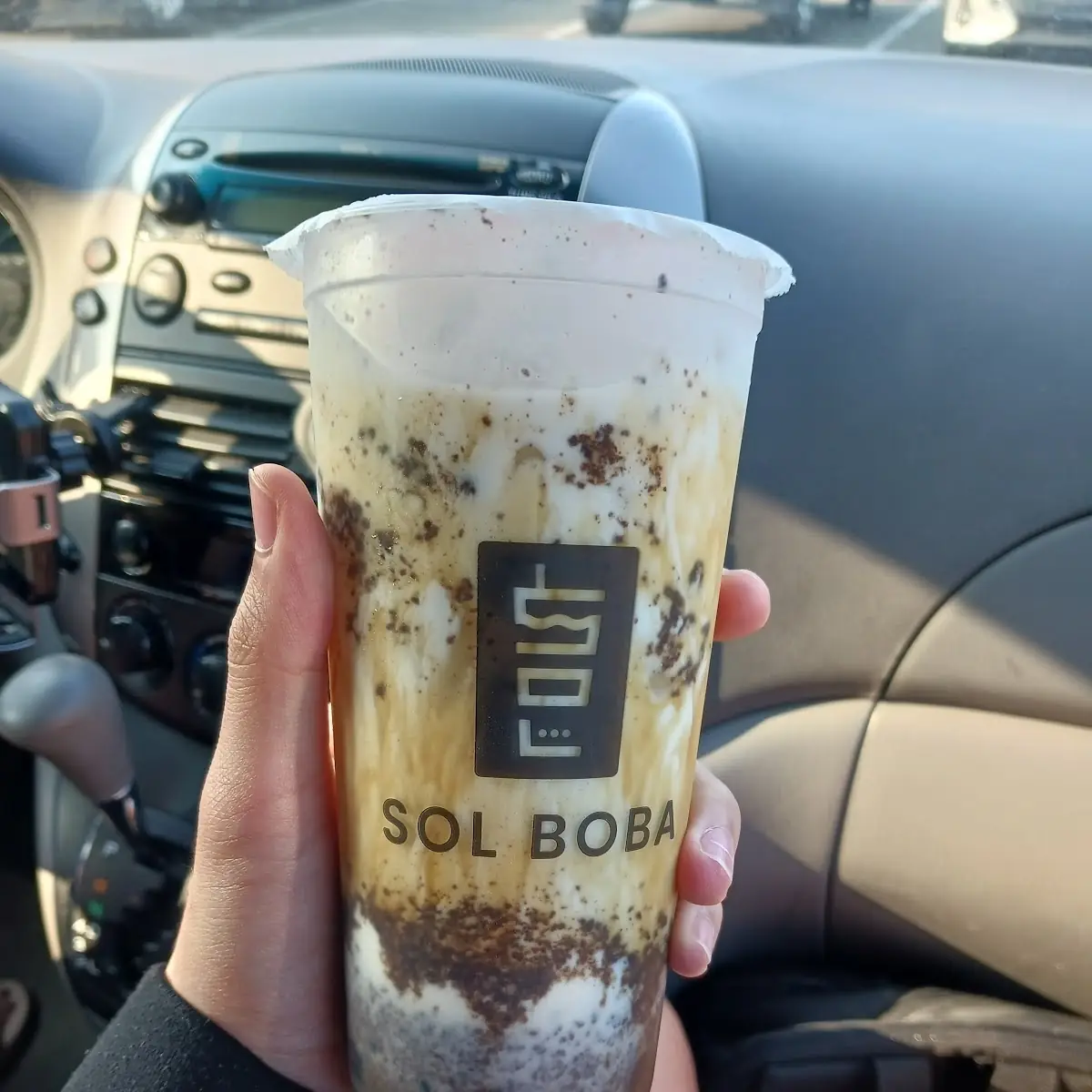 Brown Sugar and Oreo Boba