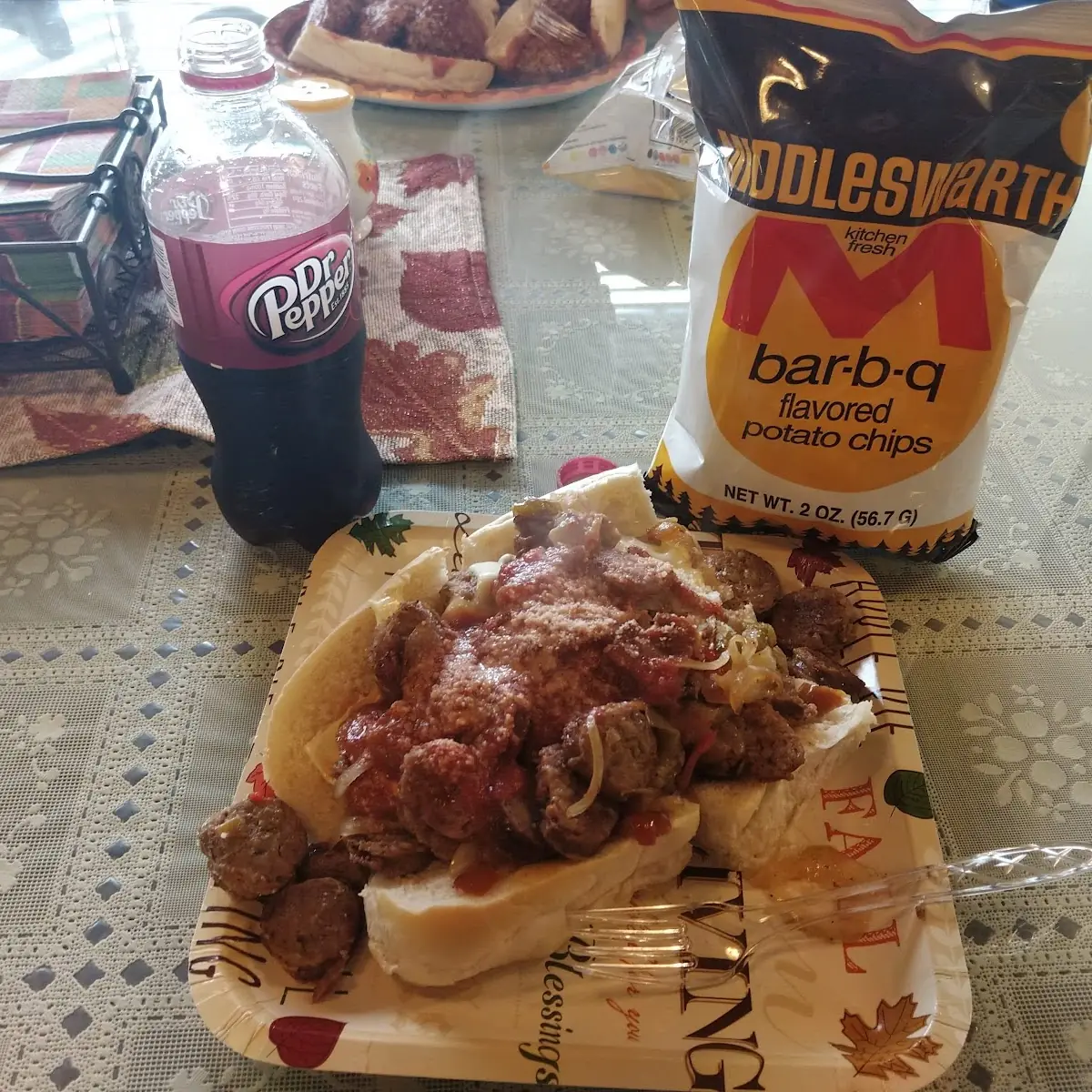 Meatball Marinara Sandwich