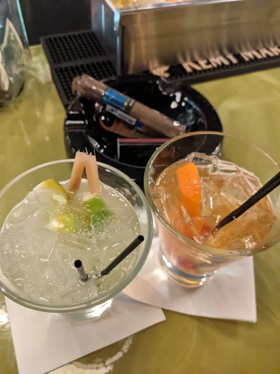 Caipirinha and an Old Fashioned