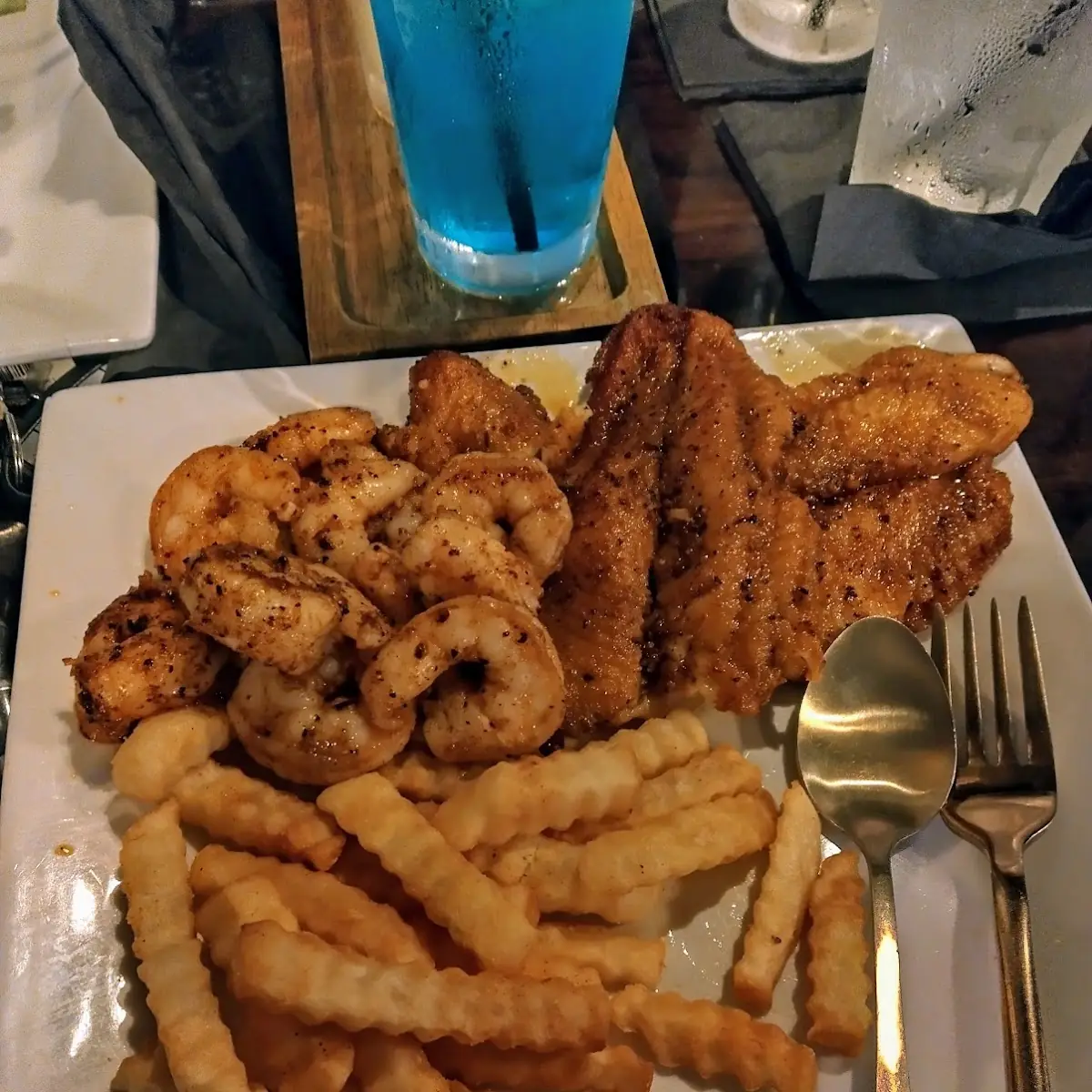 Grill Fish and Shrimps