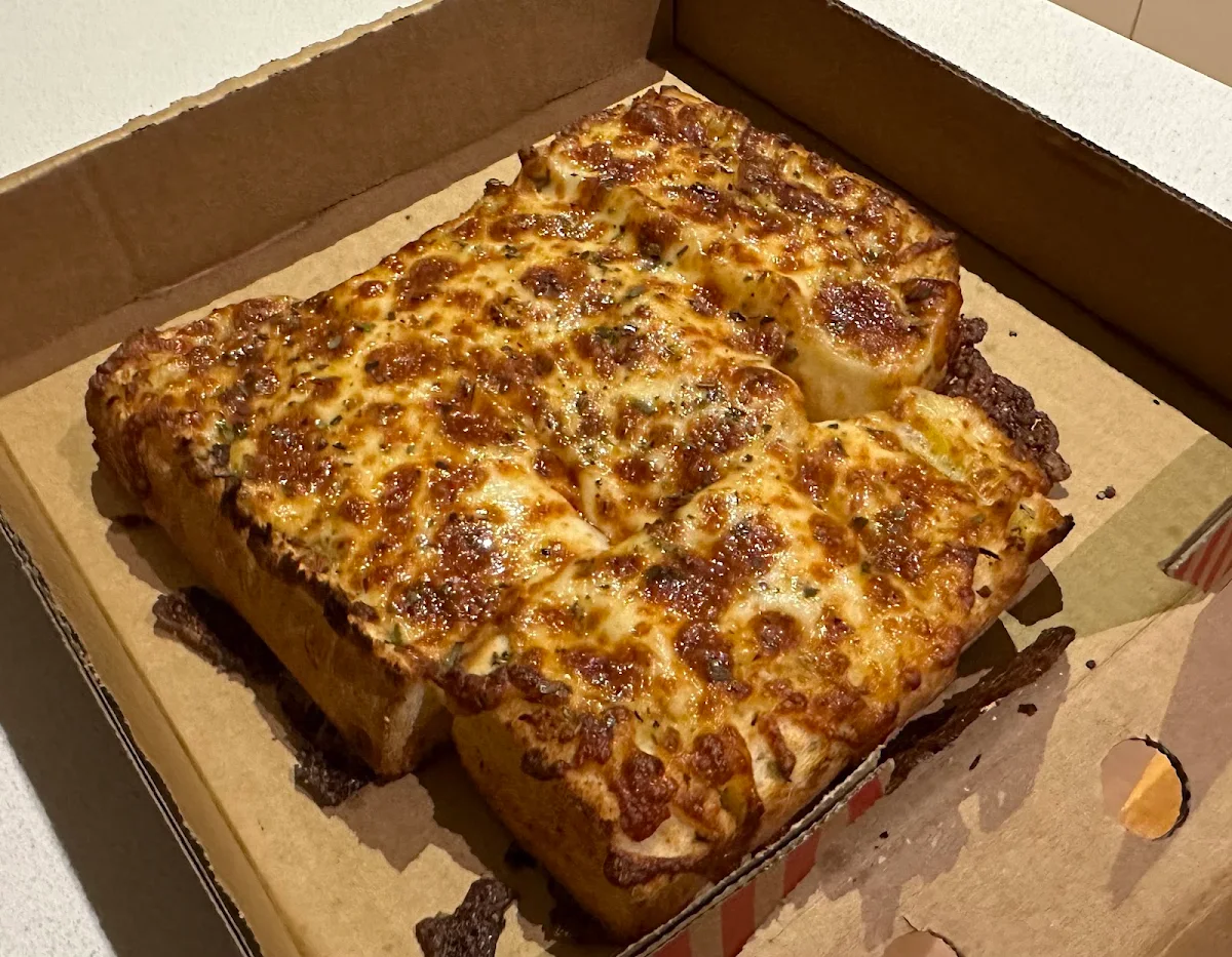 Cheesy Garlic Bread, Maseys Pizza