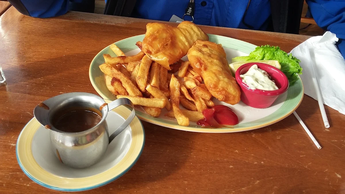 Fish and Chips, PJ's Restaurant Dining Lounge
