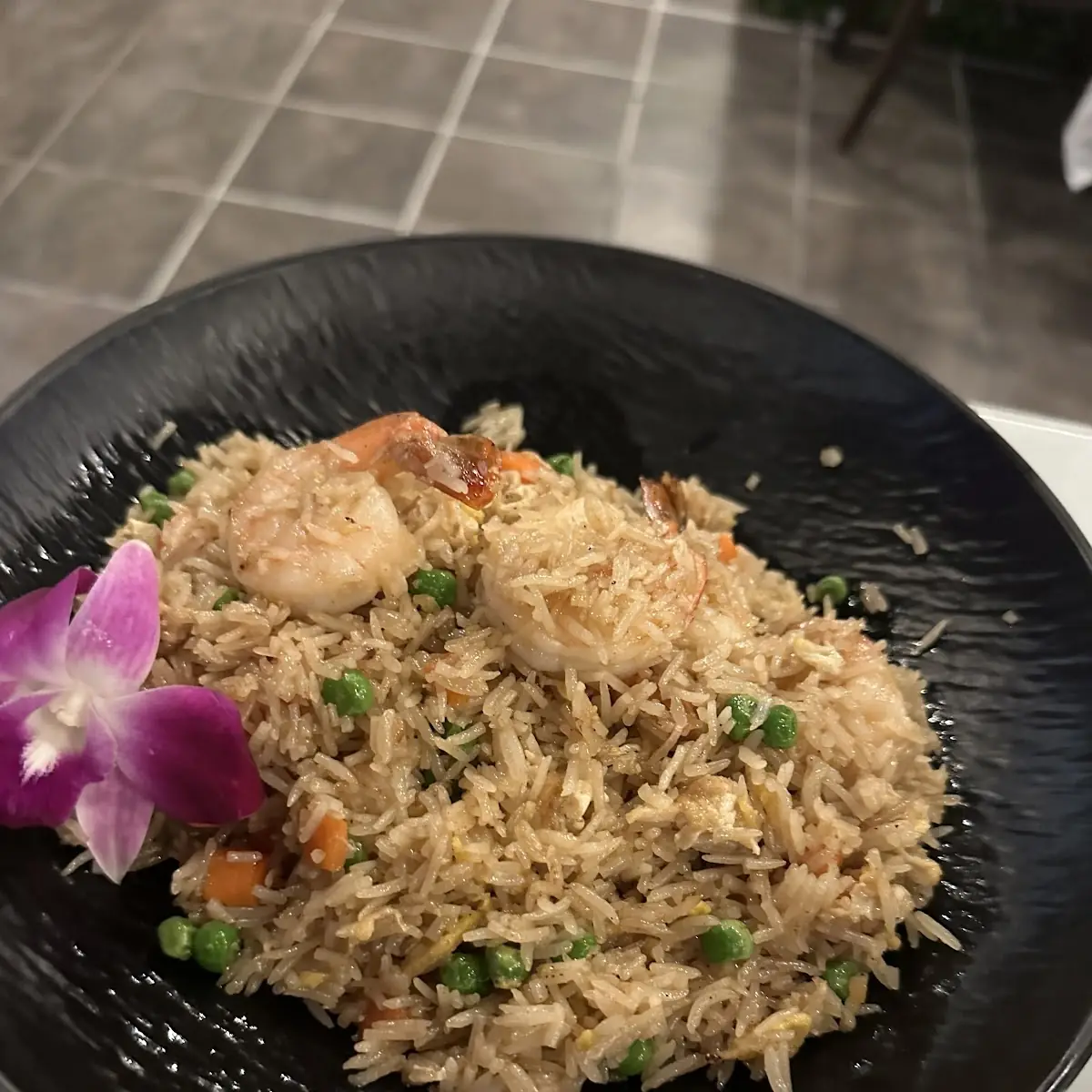 Singh Fried Rice with Shrimp