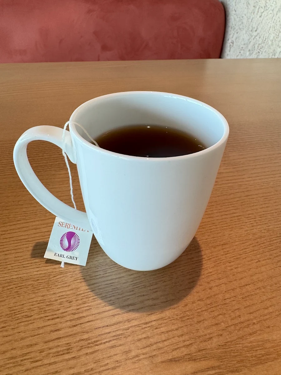 Earl Grey Tea, Aspire Lounge International Terminal 1, Perth Airport