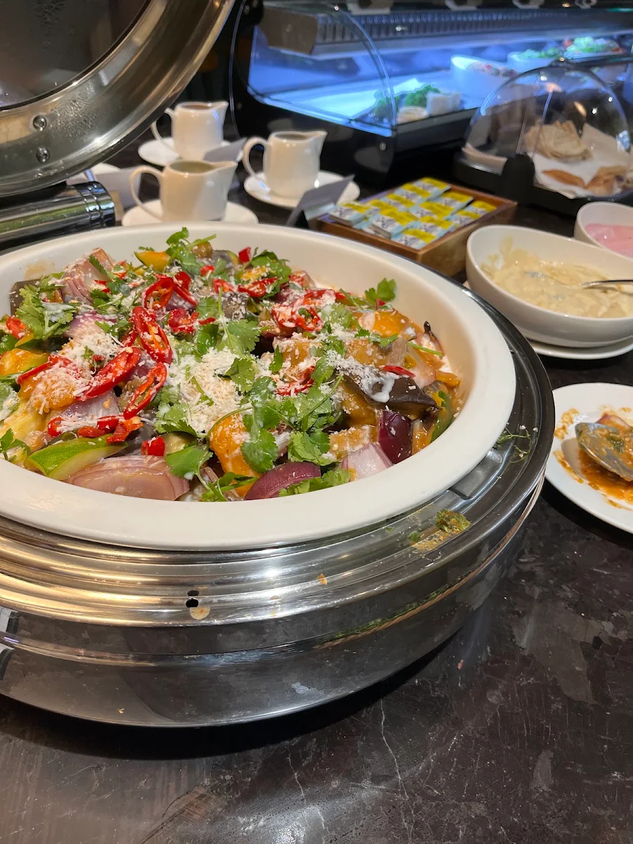 サラダ, Aspire Lounge International Terminal 1, Perth Airport