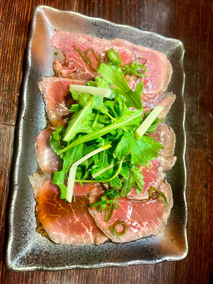 Beef Sashimi, Yakitori Takumi