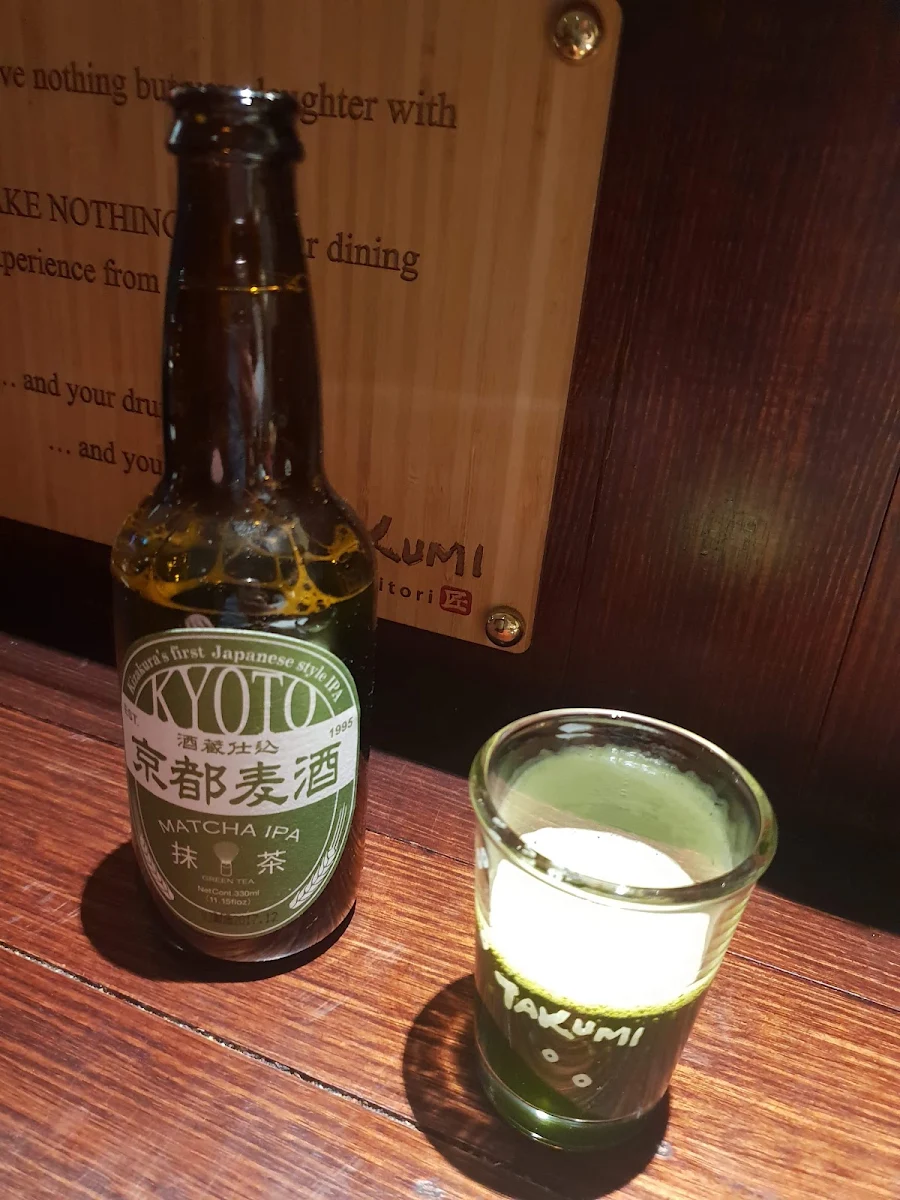 Matcha IPA, Yakitori Takumi