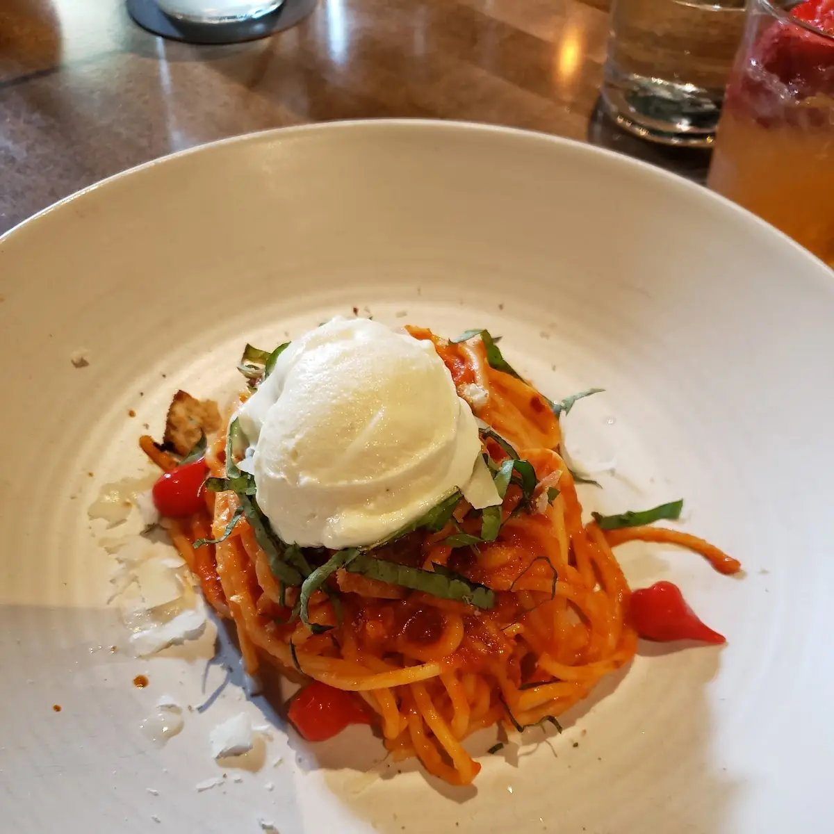 Spaghetti Pomodoro Vegetarian