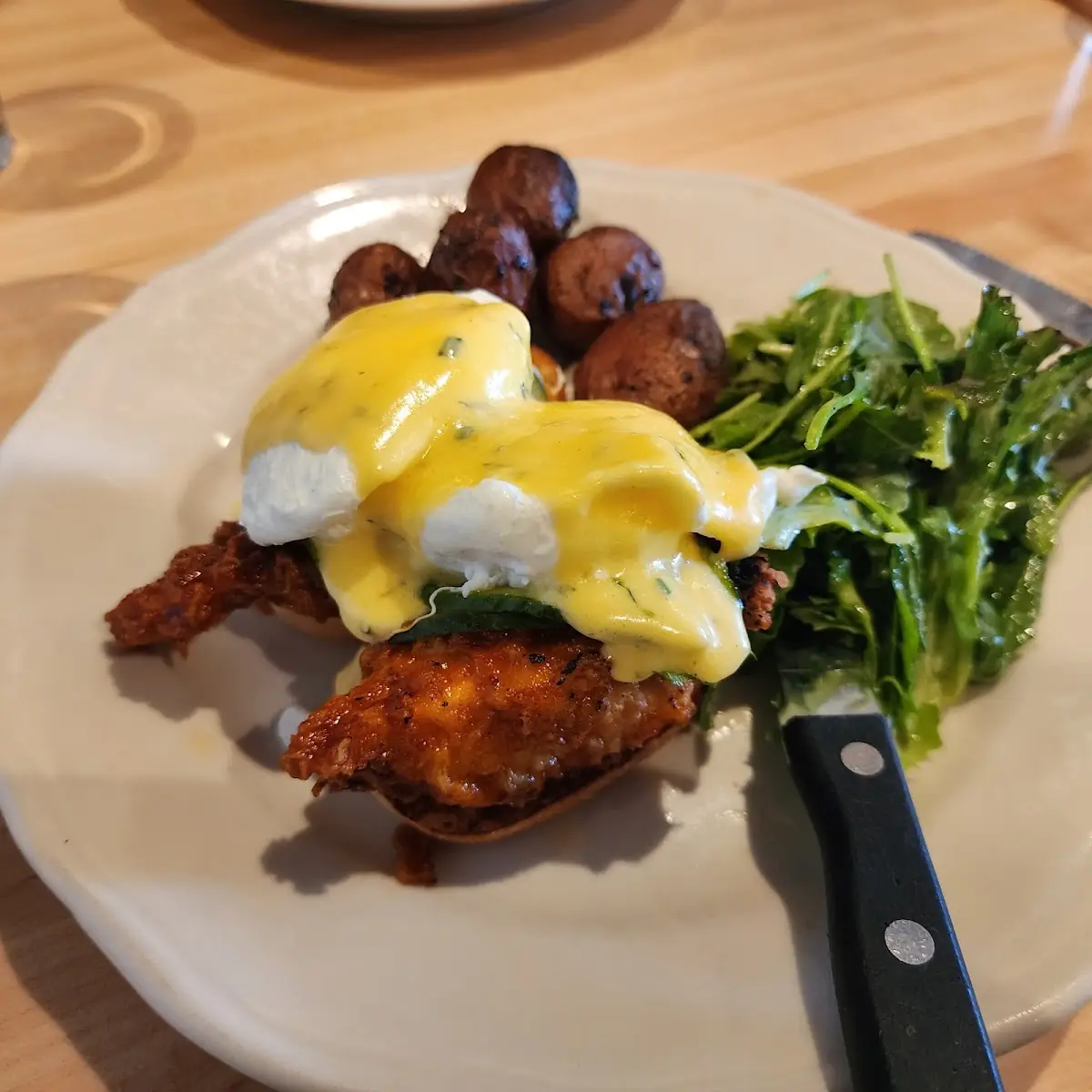 Benedictine Eggs Benedict