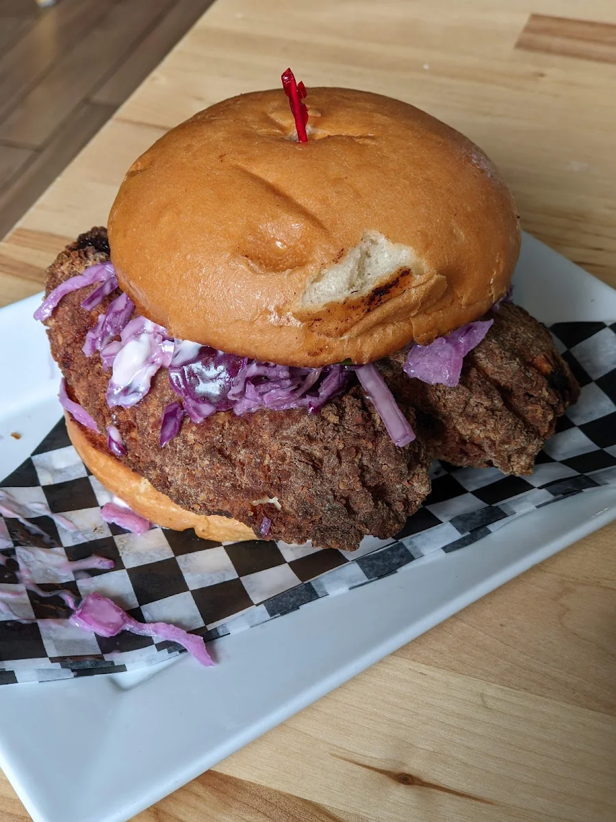 The Chicken Burger, No Forks Given