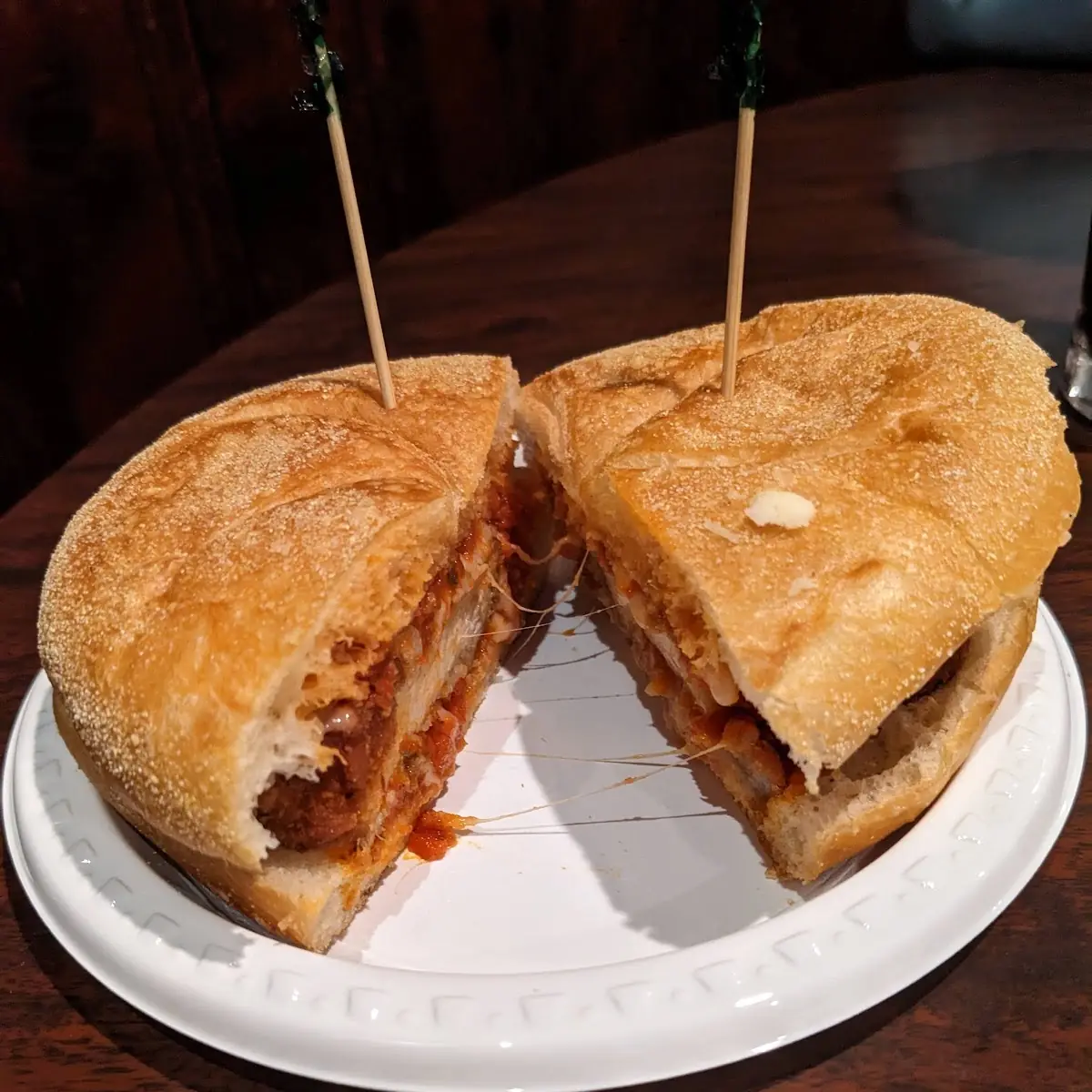 Chicken Parmesan Sandwich