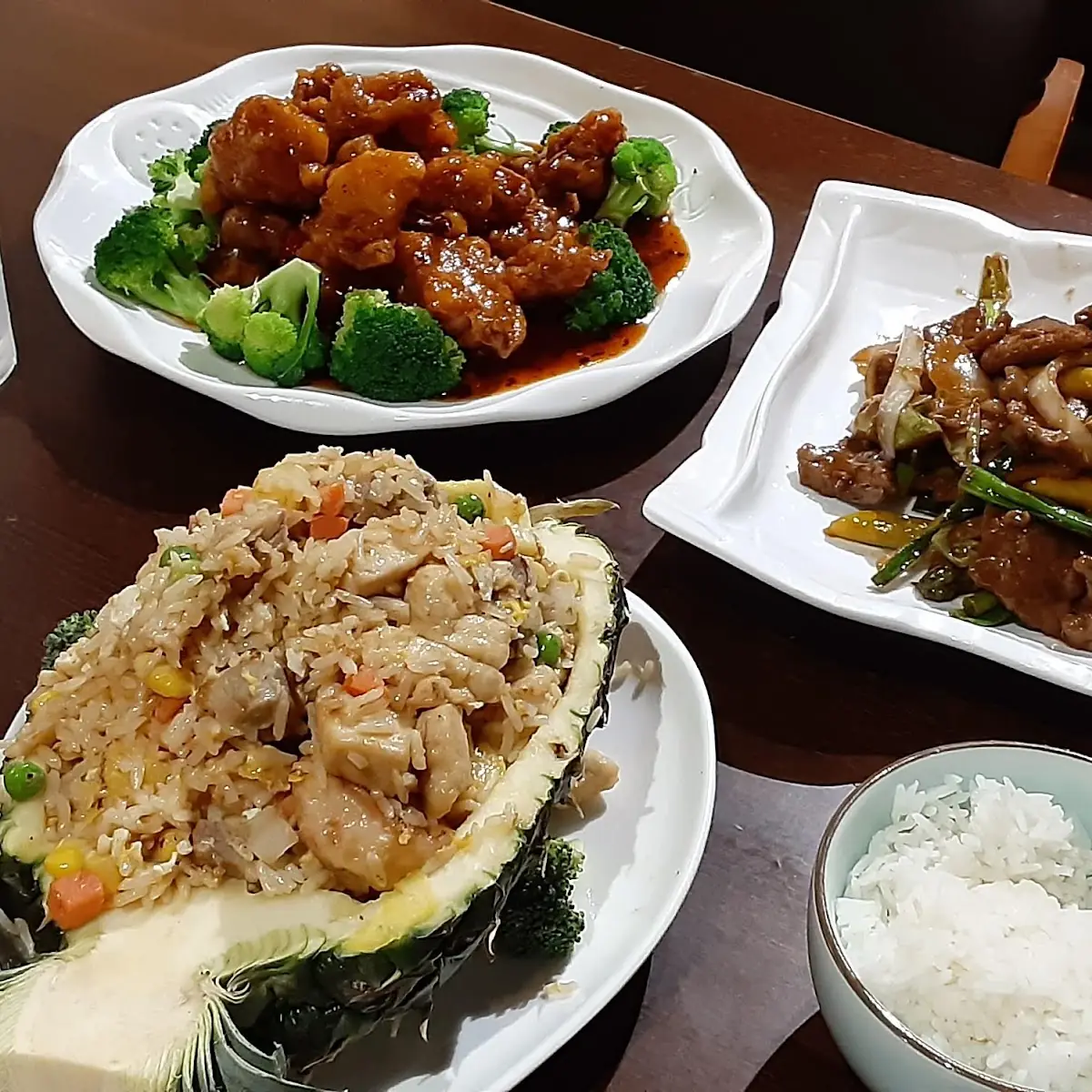 General TSO Chicken and Mongolian Beef