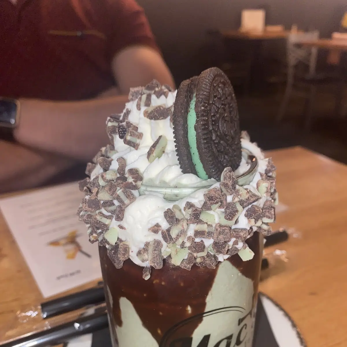Mint to Be & Cookie Monster Milkshake