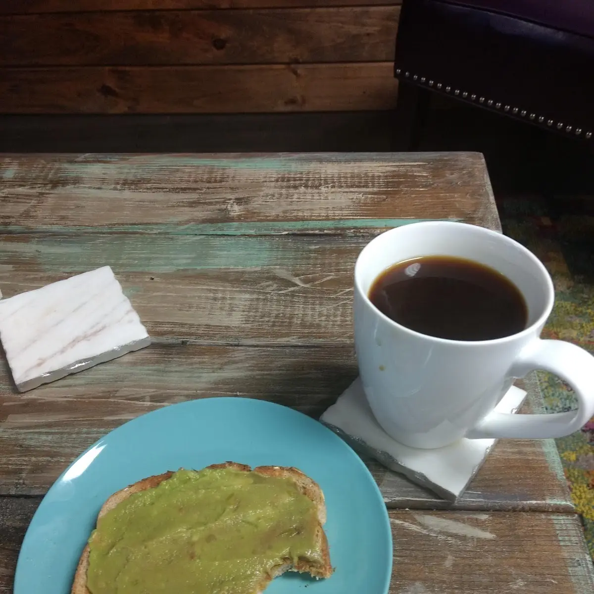 Avocado Toast and CBD Infused Coffee