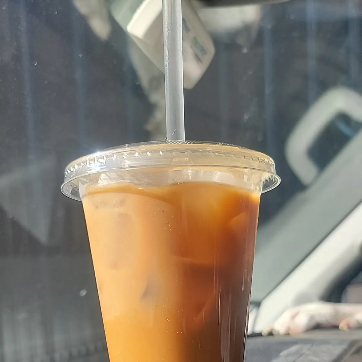 Salted Caramel Iced Latte
