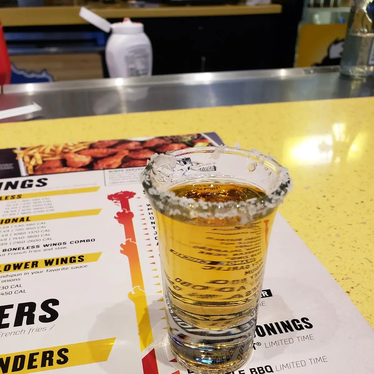 Peanut Butter Shot with Salted Rim