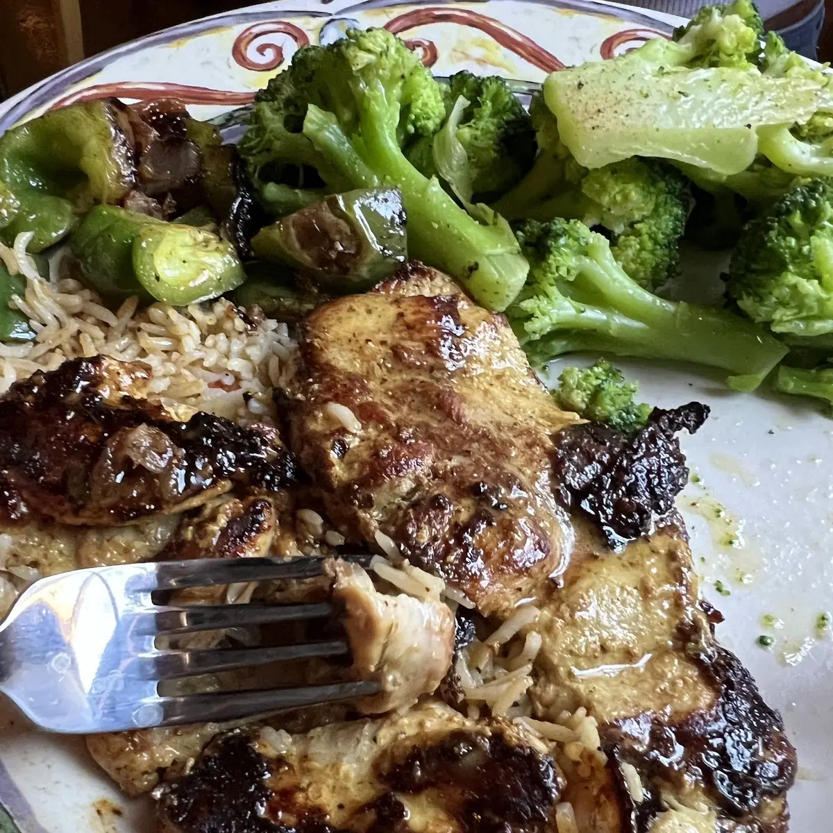 Grilled Chicken Thighs