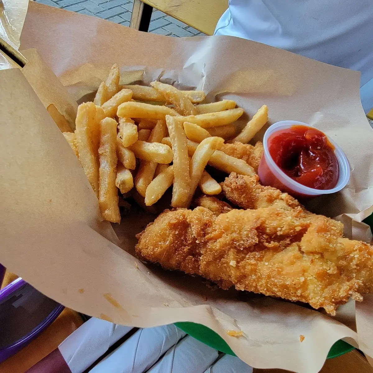 Chicken Tenders and Fries