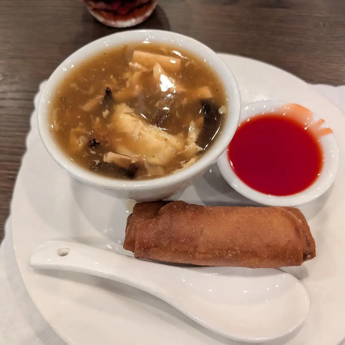 Appletiser Soup Egg Roll