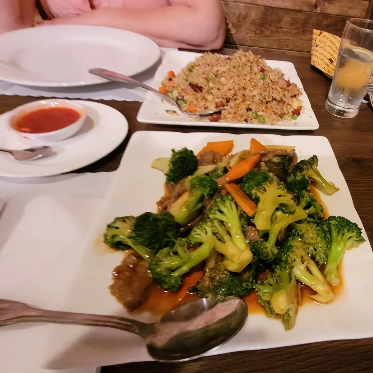 Fried Rice Broccoli Beef