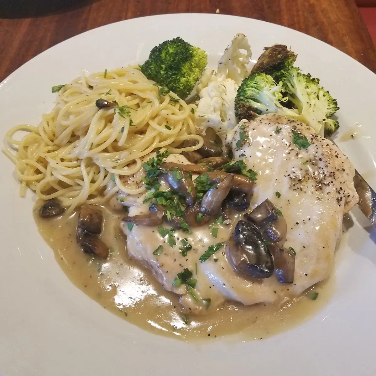 Chicken Marsala Entree