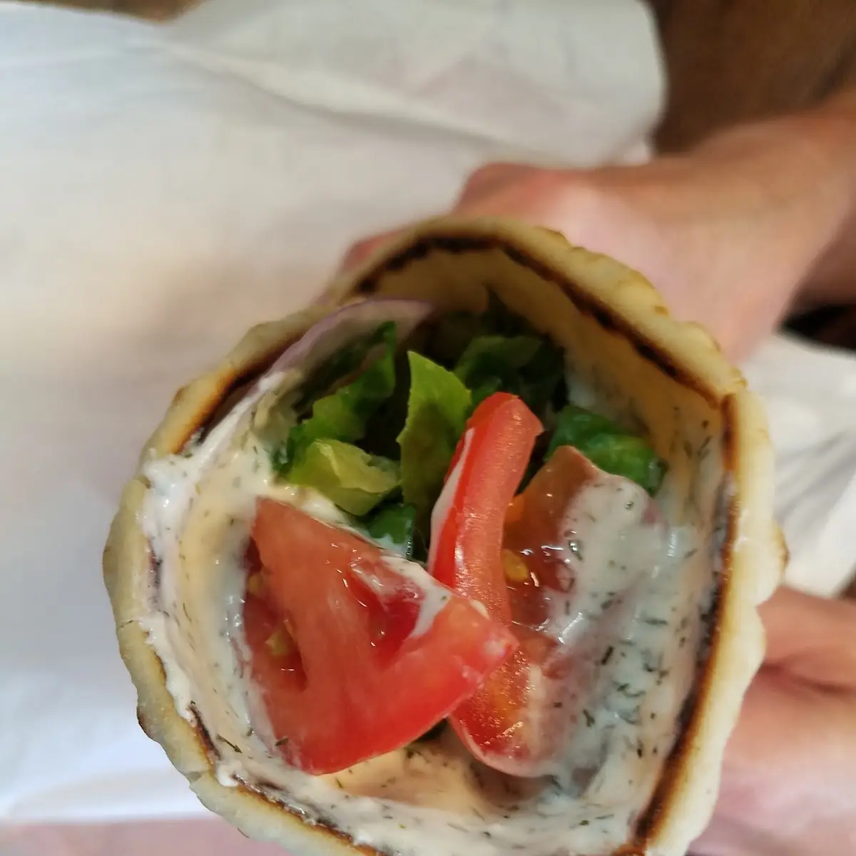 9 Falafel Wrap