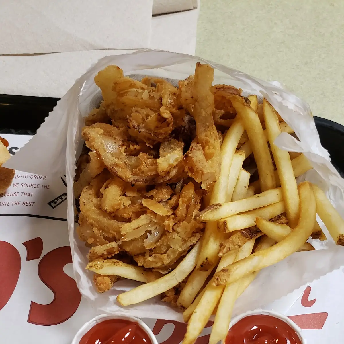 1 2 Onion Rings