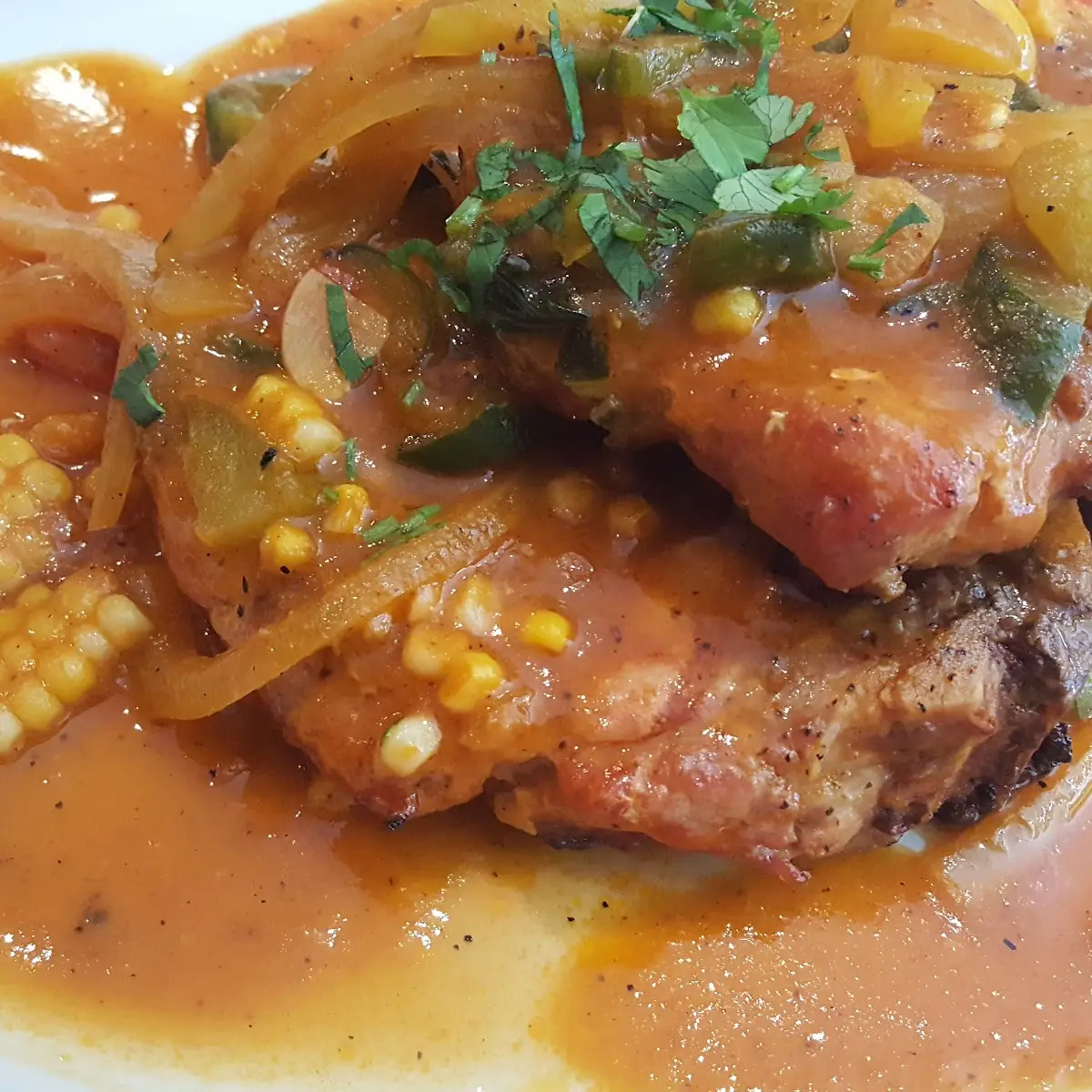Pork Chops in Sauce