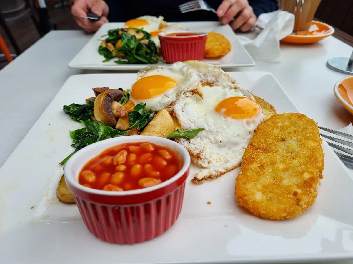 Healthy Breaky Without Toast and Tomato, Urban Chill Cafe
