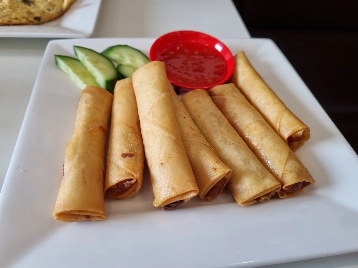 Spring Rolls, Urban Chill Cafe