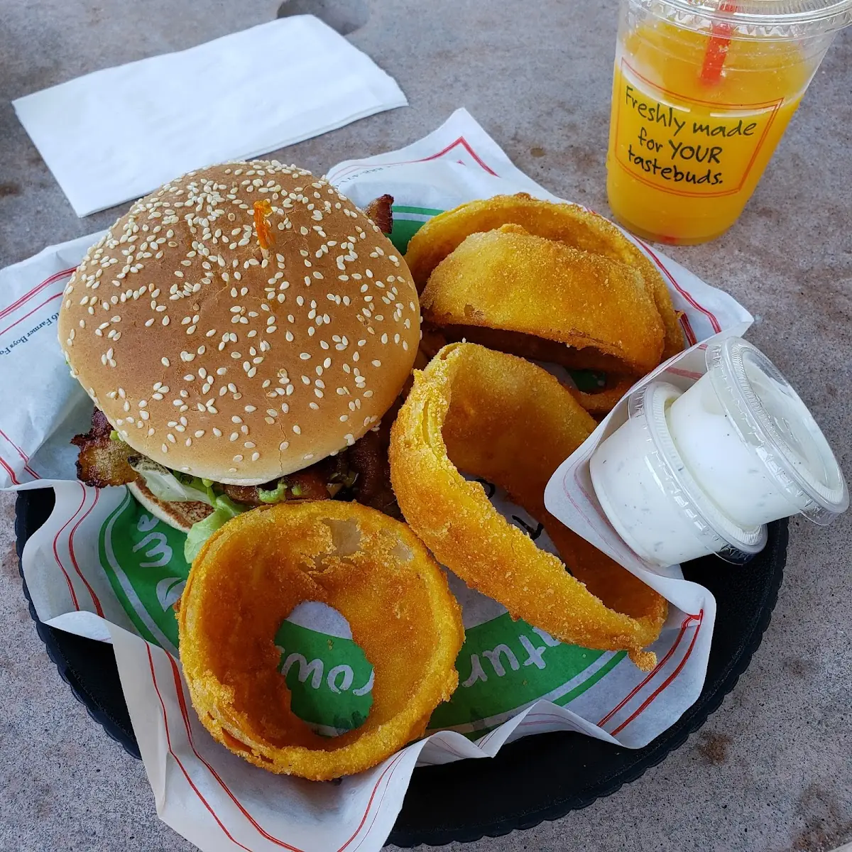 4pc Colossal Onion Rings