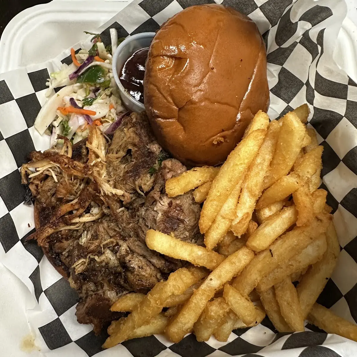 Texas Pulled Pork Sandwich