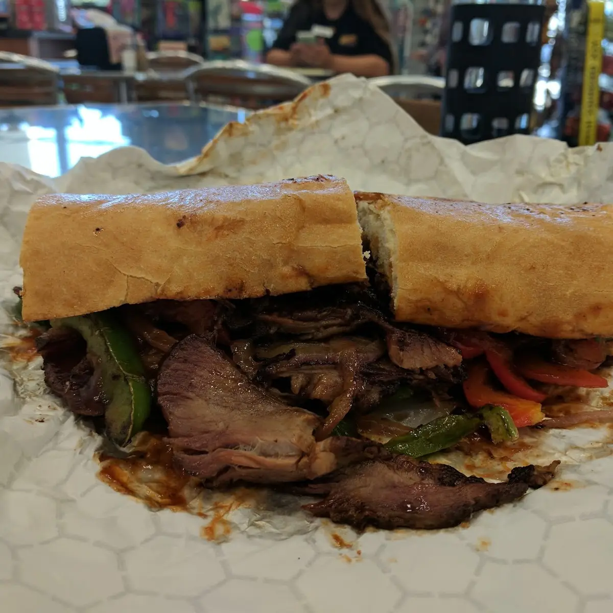 Philly Cheese Steak Sandwich