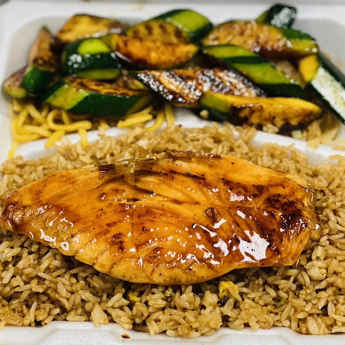 Hibachi Salmon