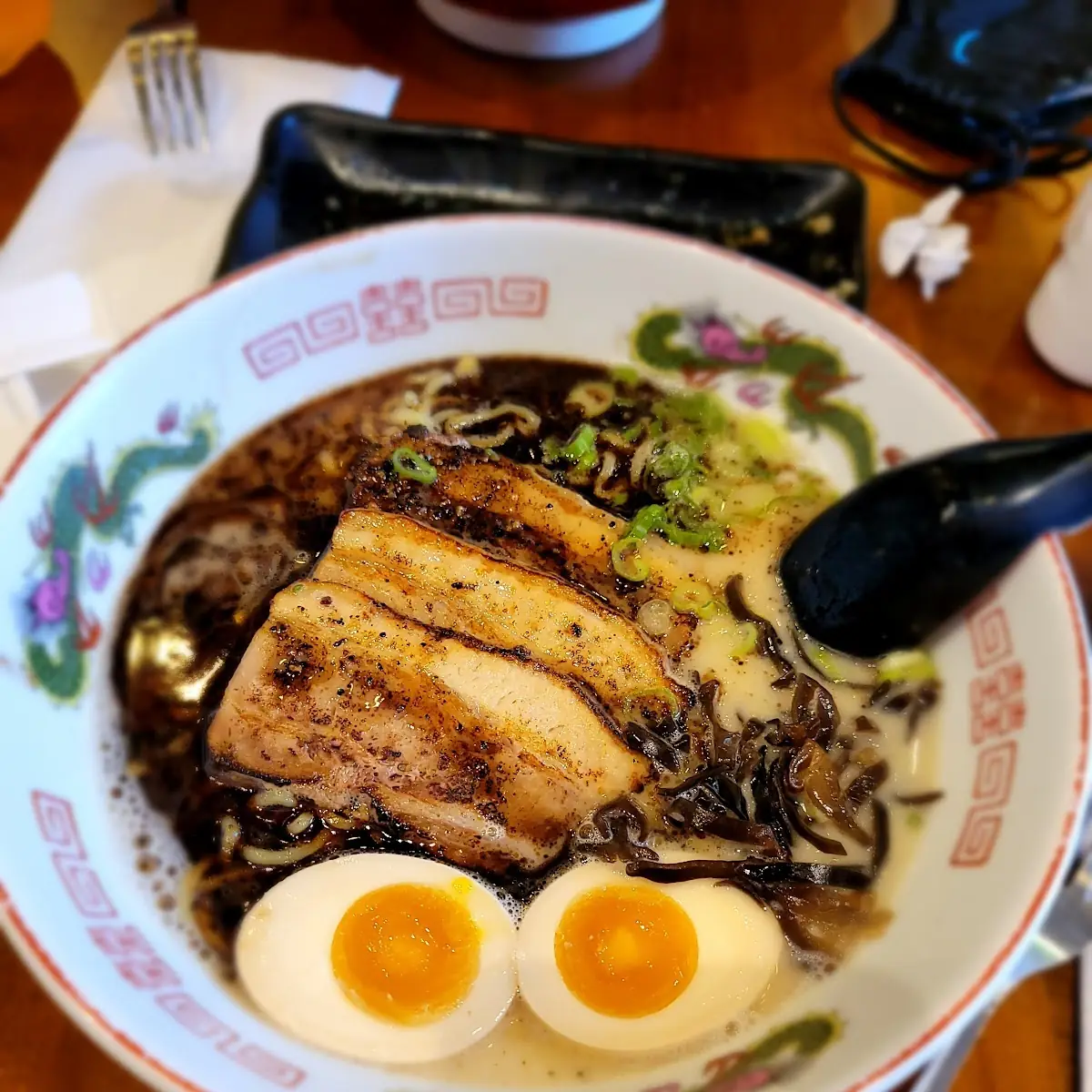 Black Garlic Shoyu Ramen