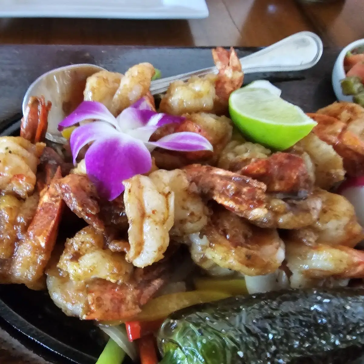 Shrimp Fajitas