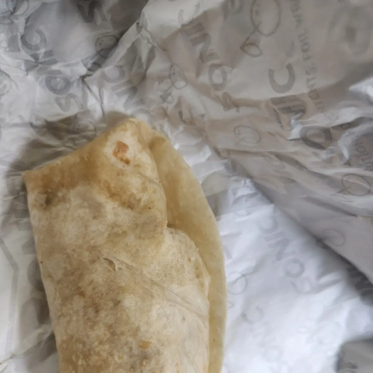 Queso Chicken Wrap