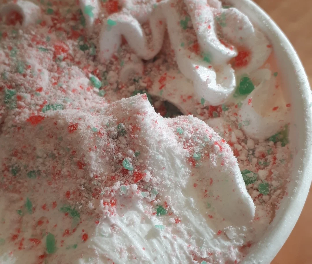 Candy Cane Hot Chocolate, Tim Hortons
