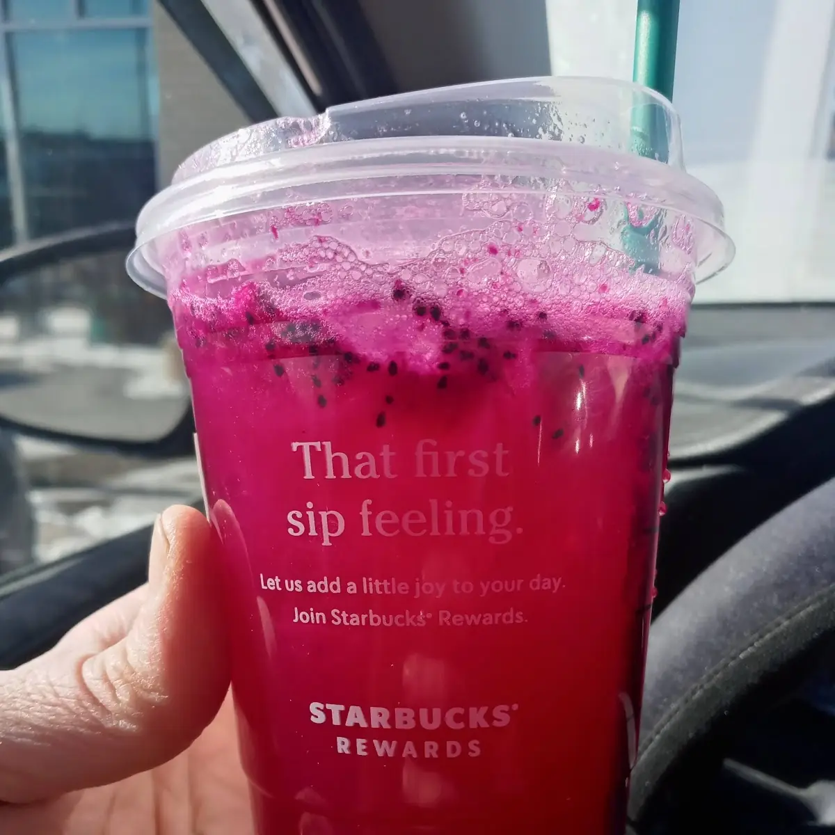 Mango Dragon Fruit with Lemonade Refresher
