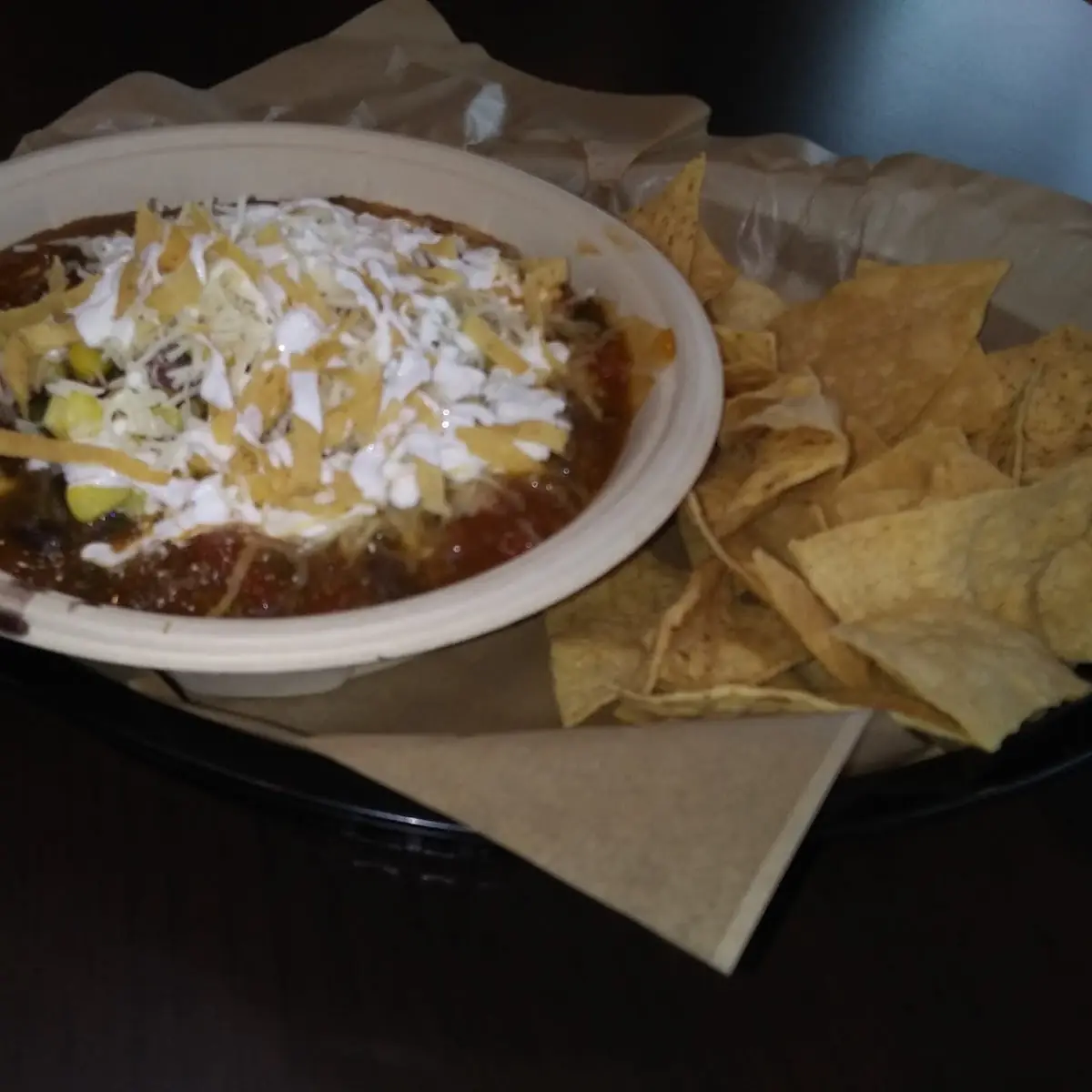 Steak Tortillas Soup by Qdoba