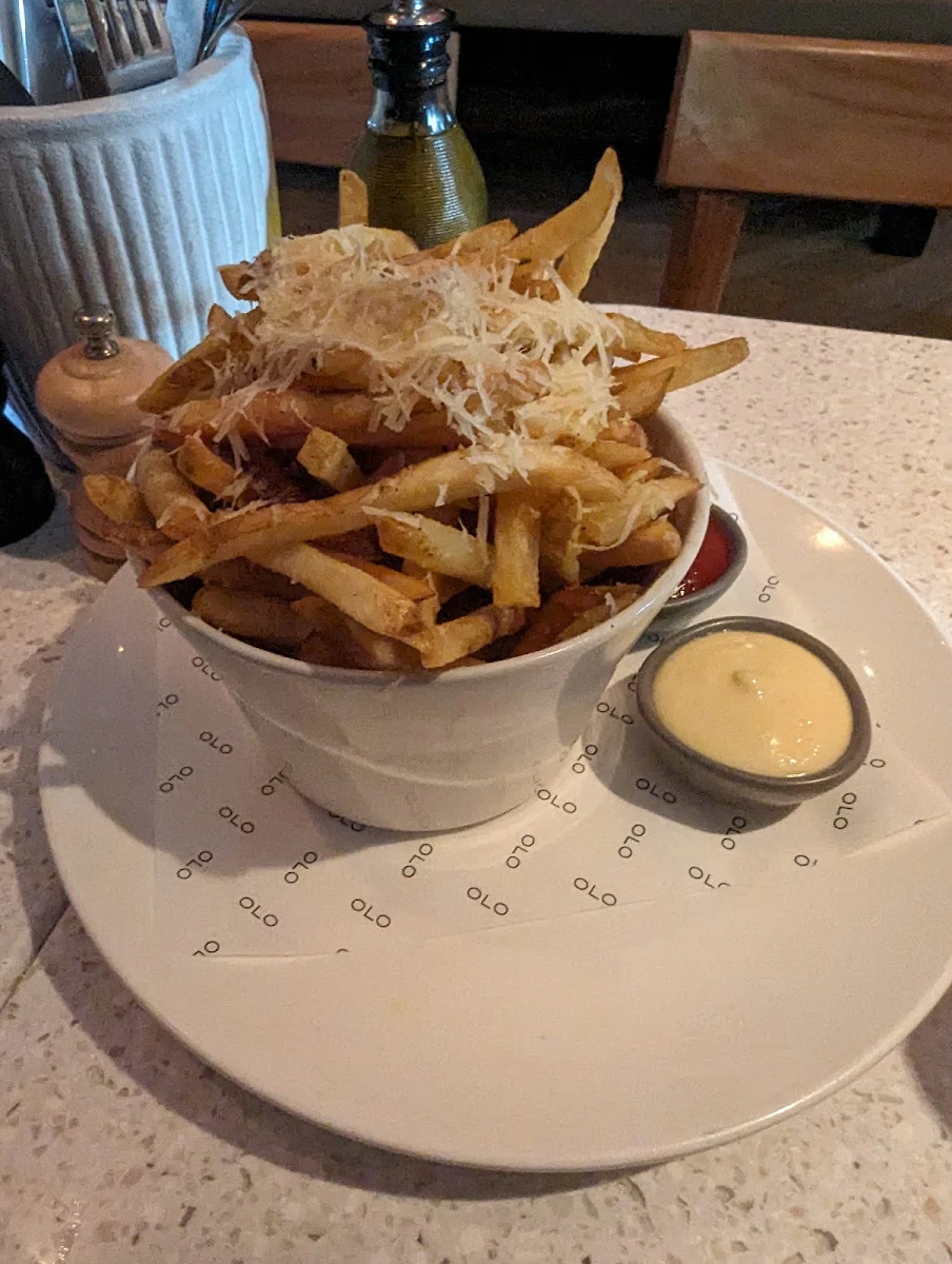 Fries with Cheese, IL MOLO Italian Kitchen & Bar