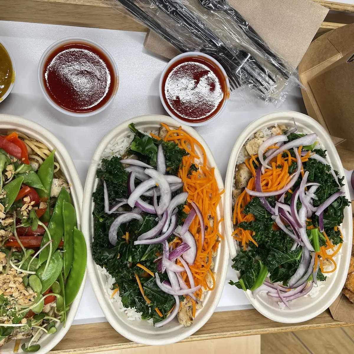 Sweet and Sour Chicken Bowls