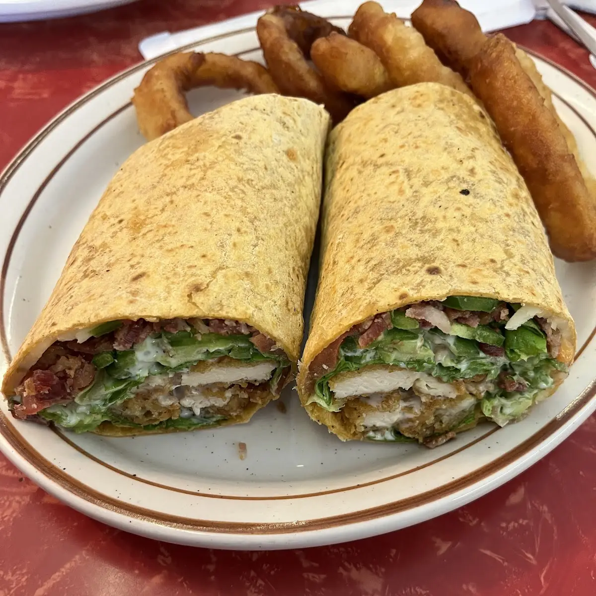 Fried Chicken Wrap