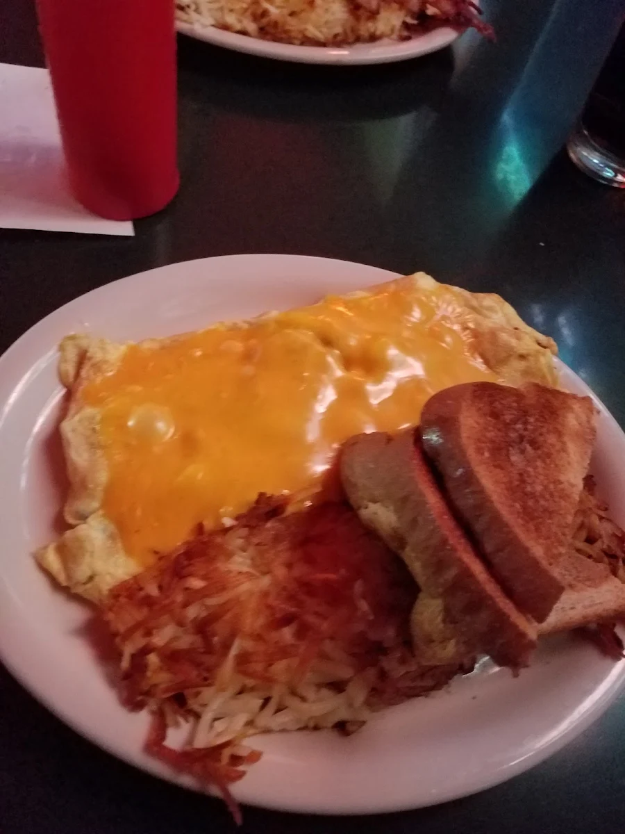 Bacon Ham and Cheese Omelette