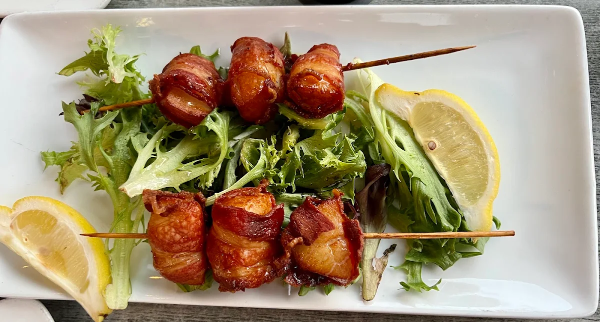 Bacon Wrapped Scallops, John Brown Richmond Street Grille