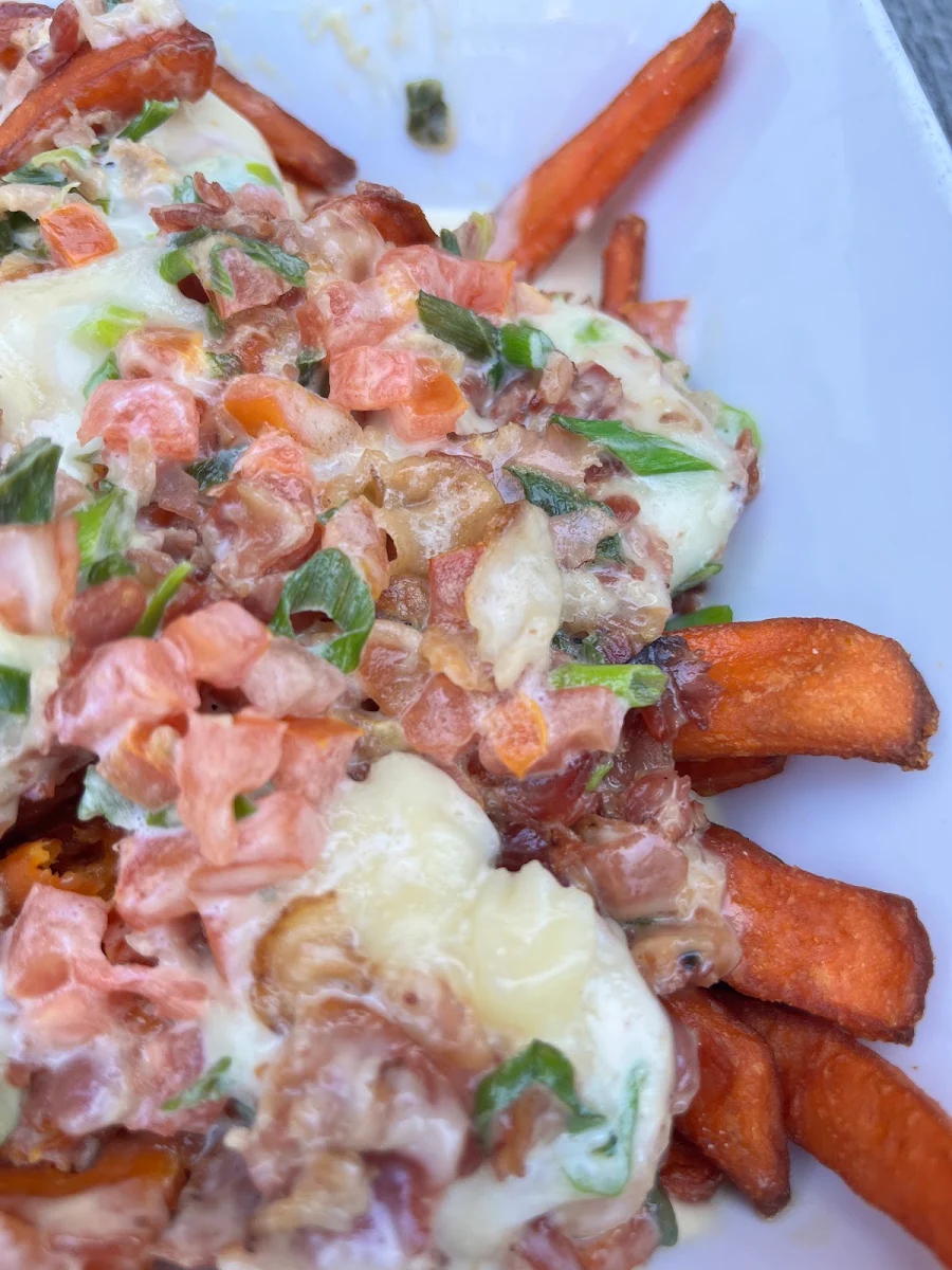 Sweet Potato Poutine, John Brown Richmond Street Grille